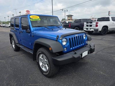 2016 Jeep Wrangler Unlimited Sport