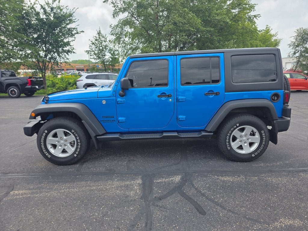 2016 Jeep Wrangler Unlimited Sport